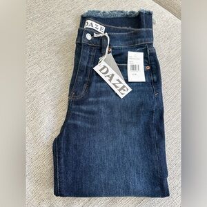 DAZE Shy Girl High Rise Crop Flare; Color: Changes